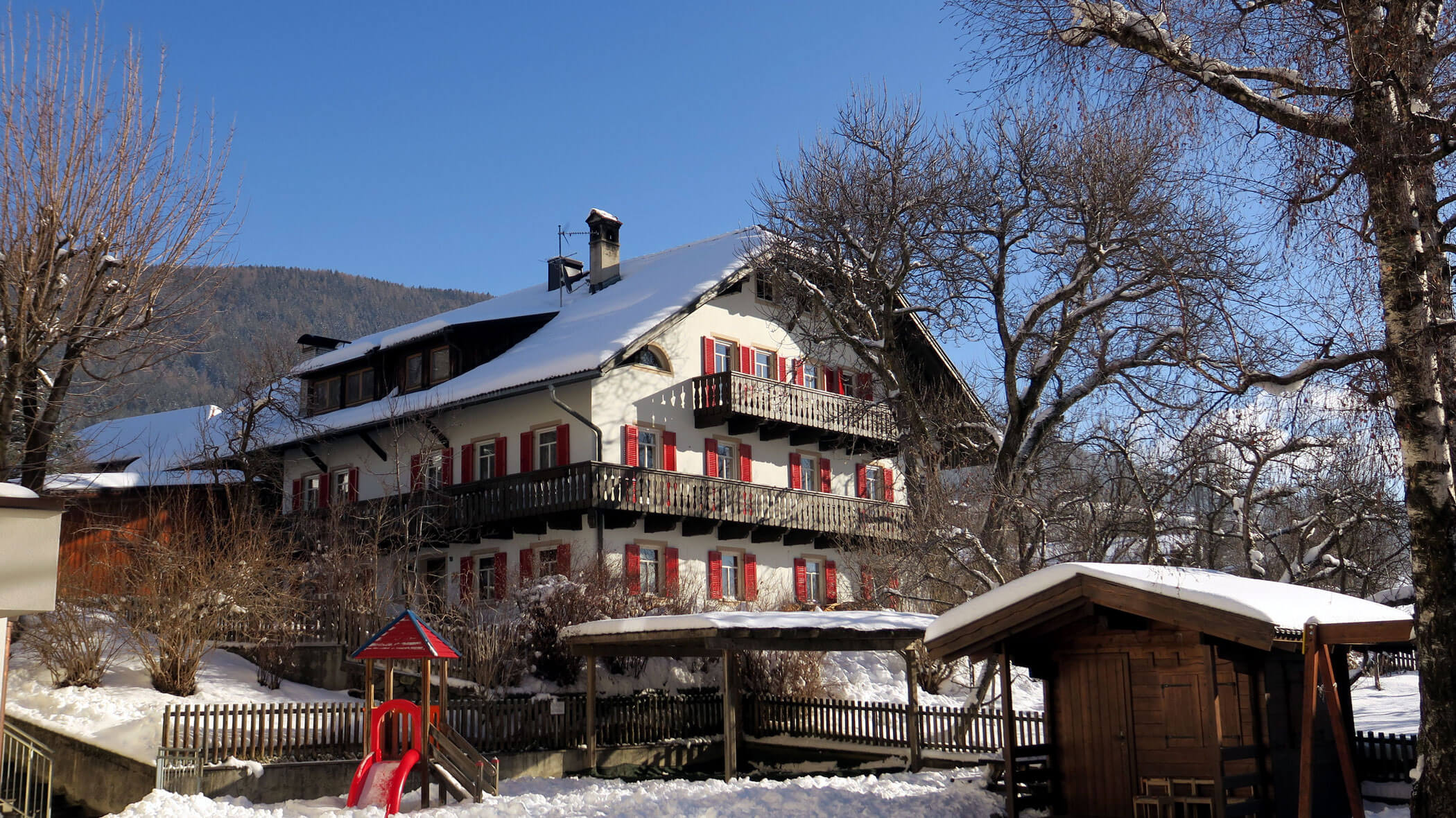 Tenningerhof im Winter