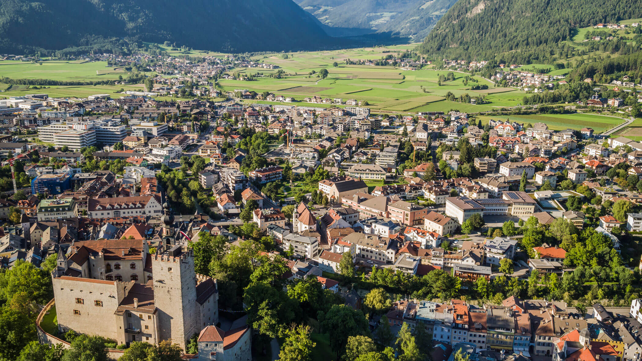 Bruneck Luftaufnahme